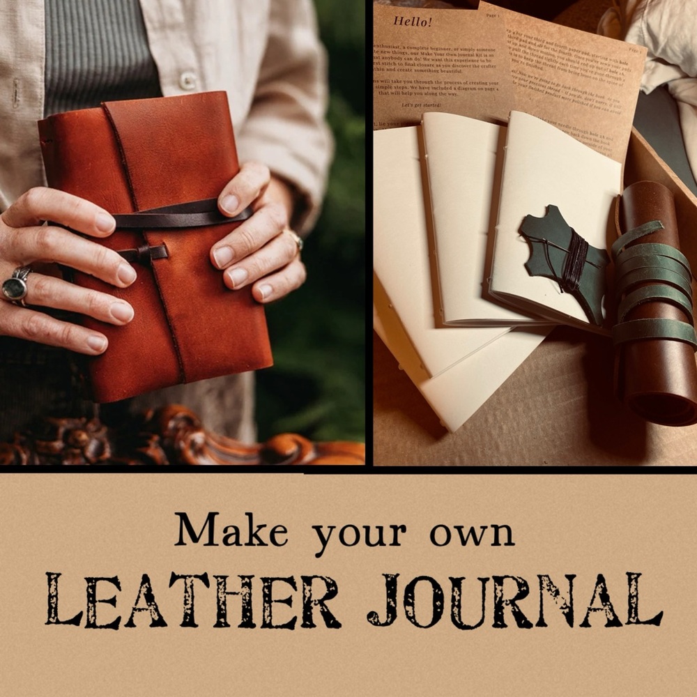 Make Your Own Leather Journal Kit